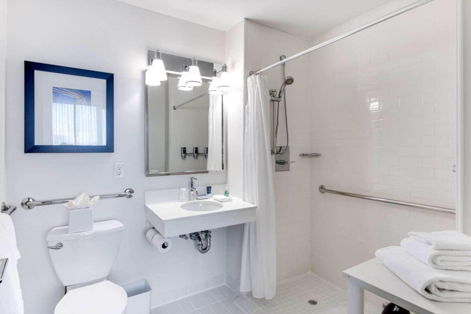 King Room Roll Shower Mobility Access or Non-Smoking