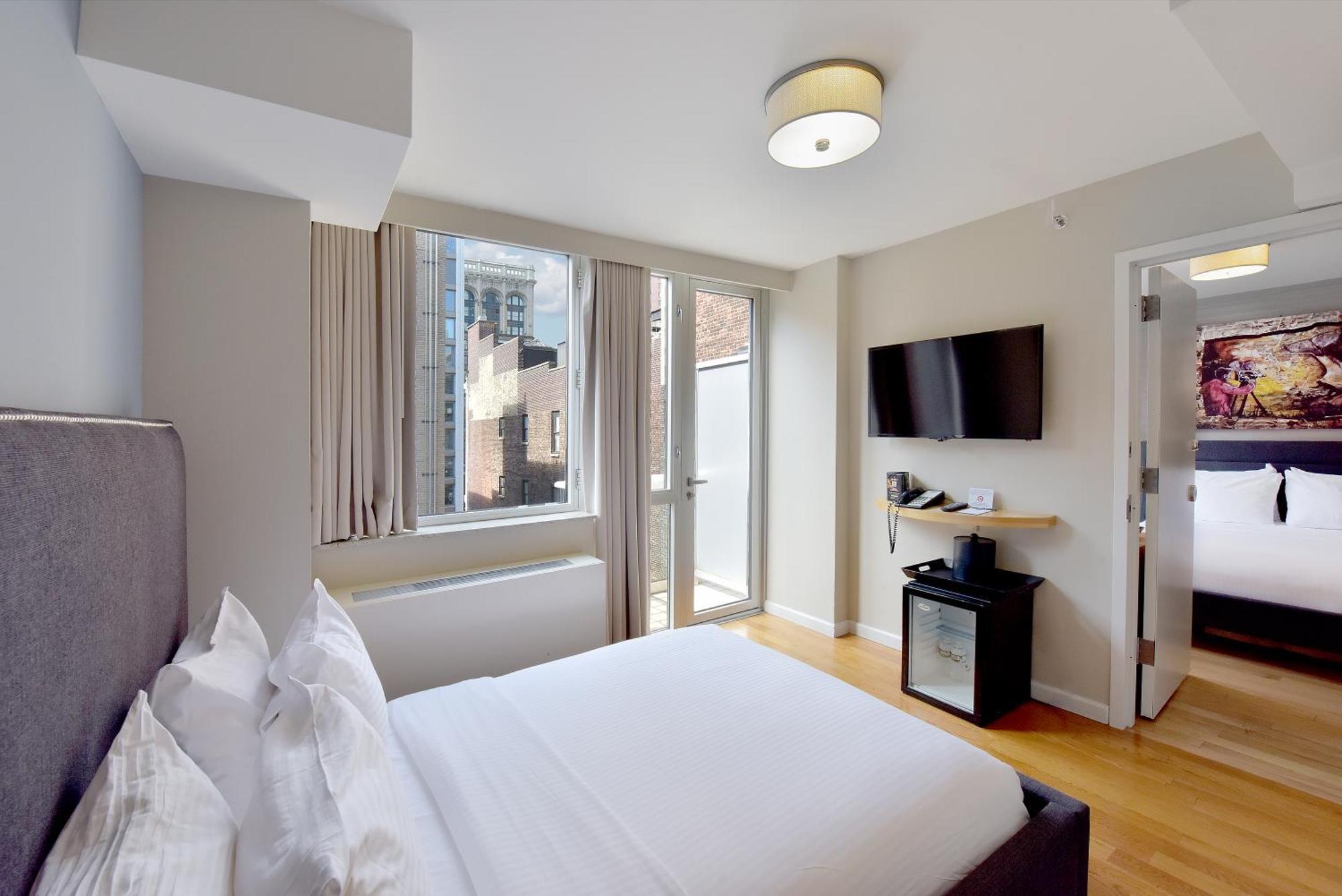 Premium Suite Two Double Beds Balcony