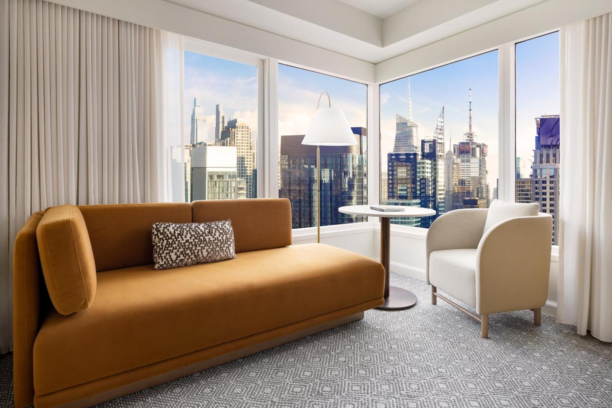 Room Two Double Beds Times Square View