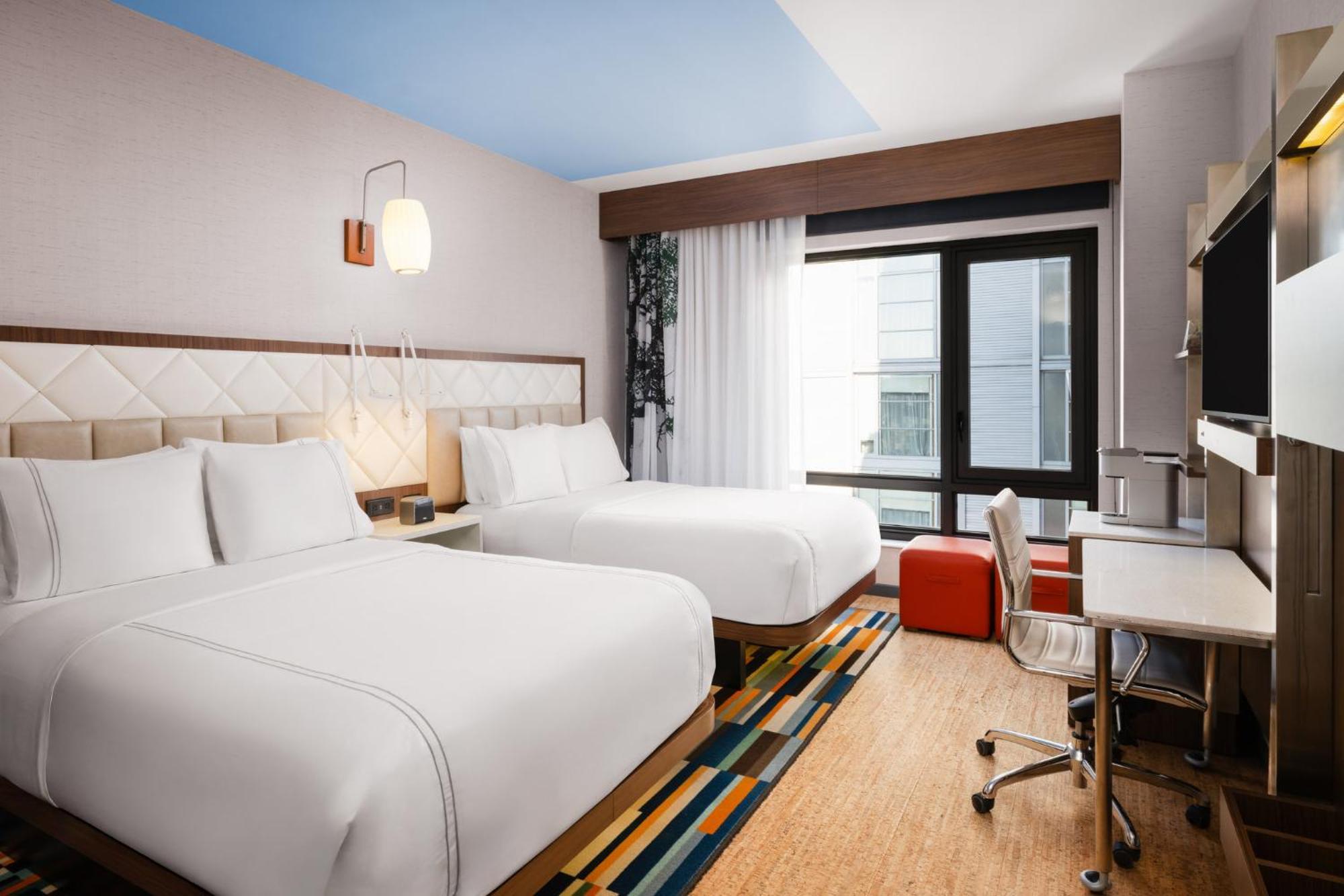 Premium Double Room Two Double Beds High Floor