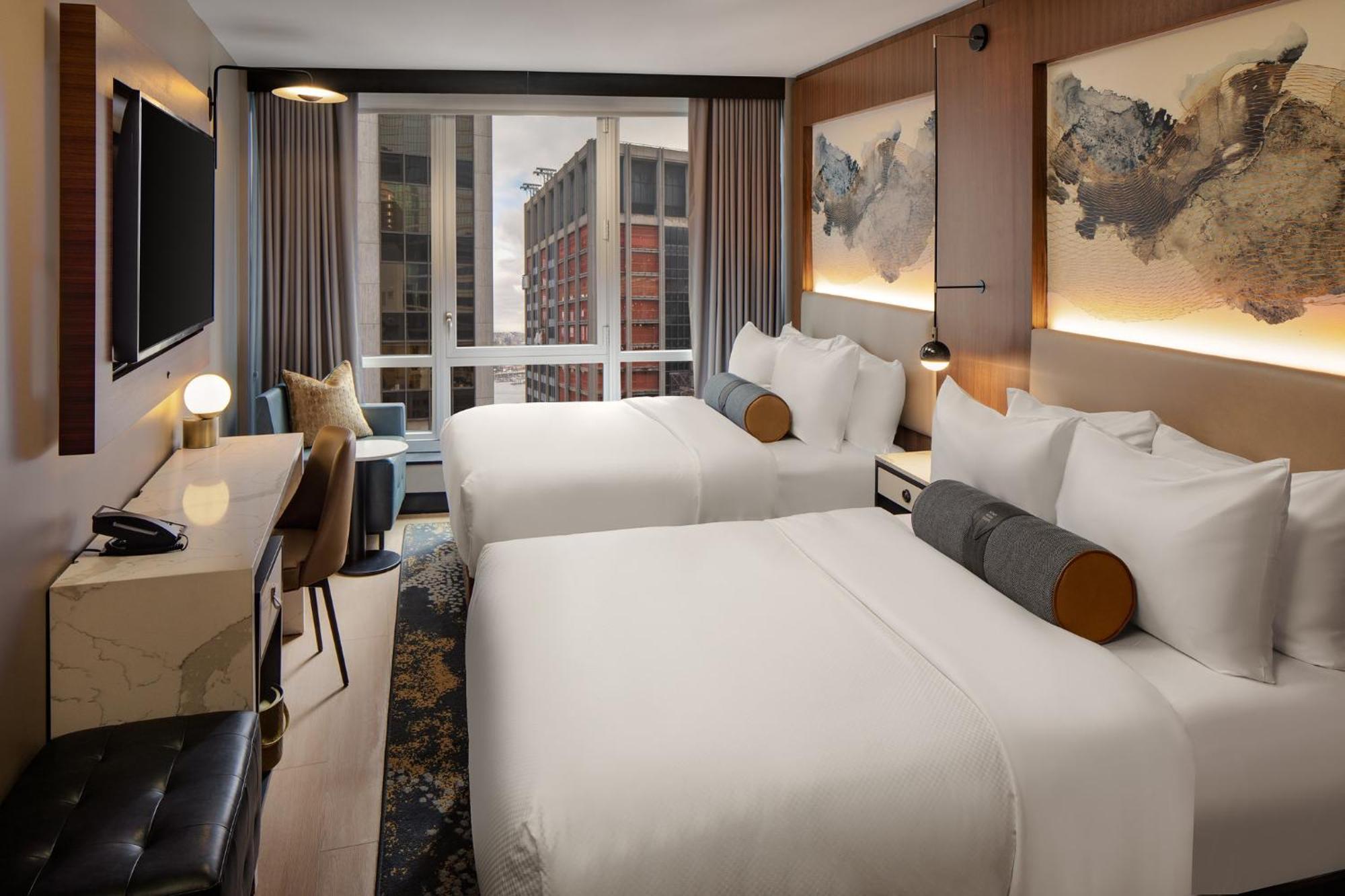 Premium Double Room Two Double Beds High Floor