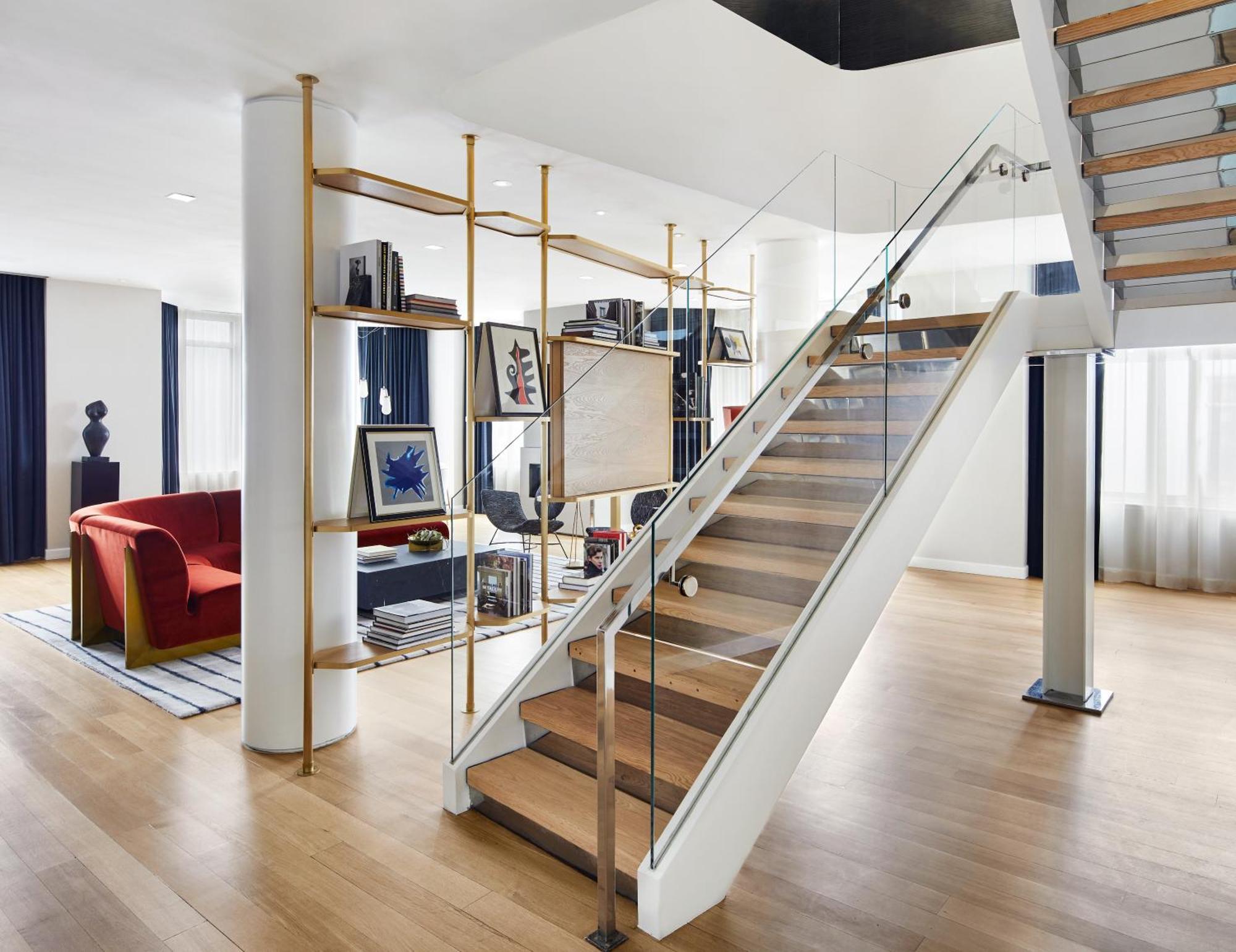 Penthouse Suite met twee slaapkamers en uitzicht op de skyline