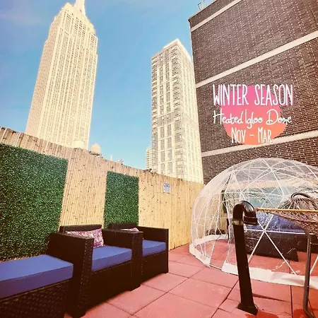 Hotel And The City, Rooftop City View-3