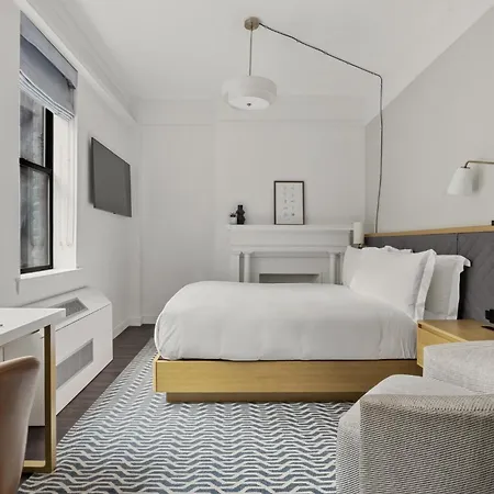 Newly Renovated Rooms At Club Quarters Hotel Times Square, New York-3